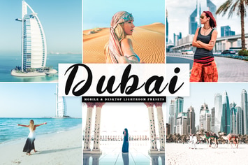 Dubai Mobile & Desktop Lightroom Presets