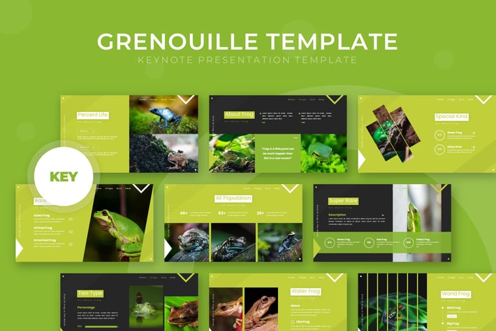 Grenouille - Keynote Template
