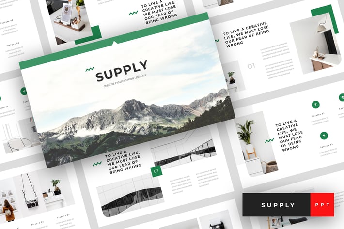 Supply - Creative PowerPoint Template