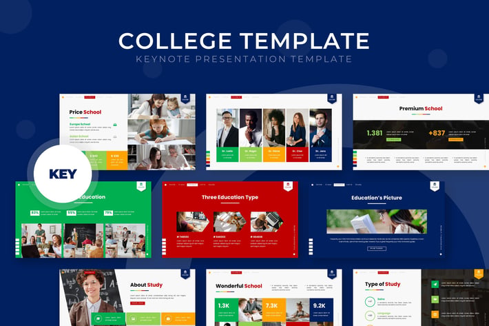 College - Keynote Template