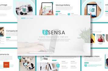 Esensa - Simple Powerpoint Template