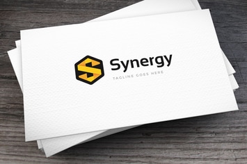 Synergy Letter S Logo Template