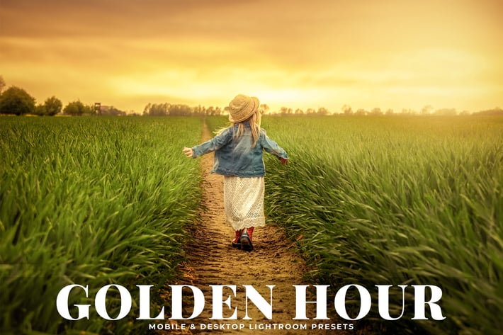 Golden Hour Mobile & Desktop Lightroom Presets