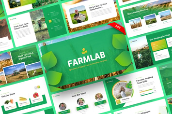 Farmlab - Agriculture & Organic Food PowerPoint