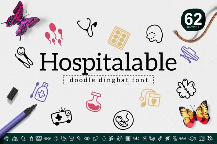 Hospitalable Dingbat