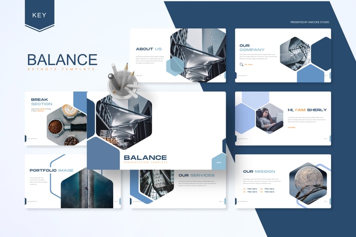 Balance -  Business Keynote Template 