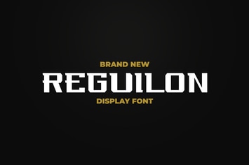REGUILON SPORT DISPLAY FONT