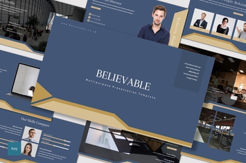 Believable - Keynote Template