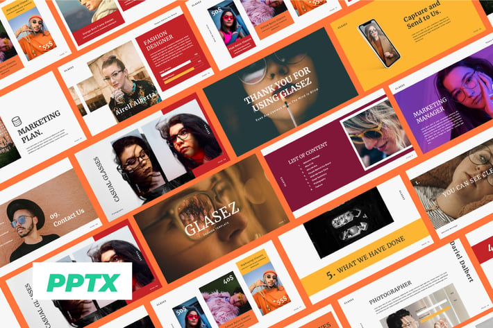 Glasez Brand Powerpoint