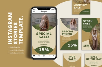 Instagram Stories Template