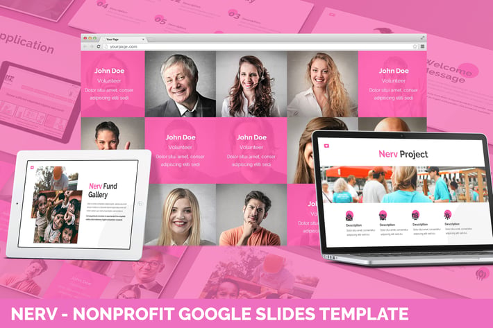 Nerv - Nonprofit Google Slides Template