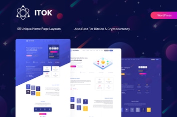 ITok - ICO and Cryptocurrency WordPress Theme