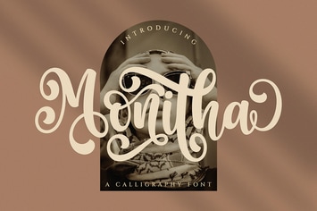 Monitha - Script Font