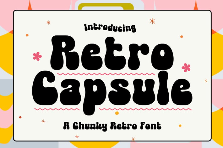 Retro Capsule - Retro Font