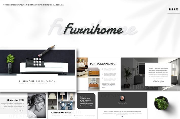 Furnihome - Powerpoint Template