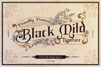 Black Mild Typeface
