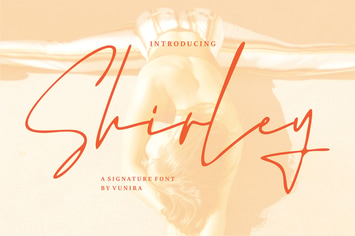 Shirley | A Signature Font