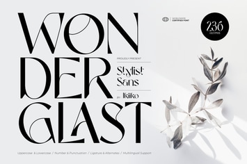 Wonderglast - Stylist Sans