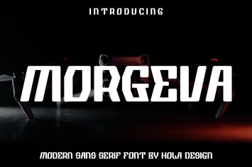 Morgeva - Modern Sans serif