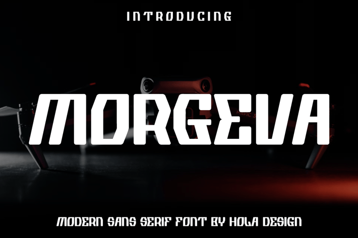 Morgeva - Modern Sans serif