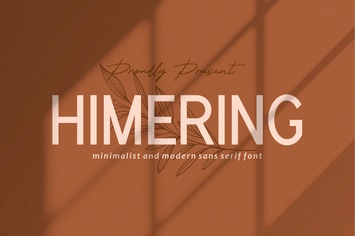 Himering - Minimalist & Modern Sans Serif