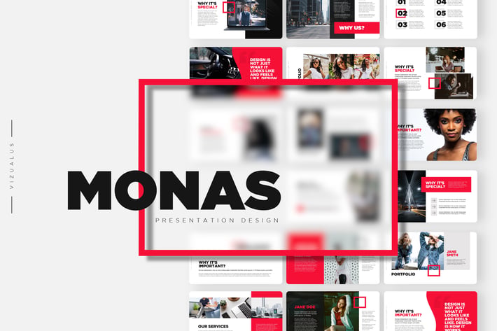 Monas Powerpoint Template