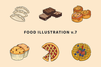 Food Illustration V.7