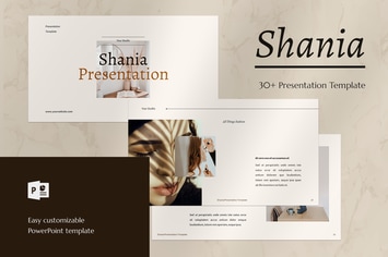 Shania - PowerPoint Template
