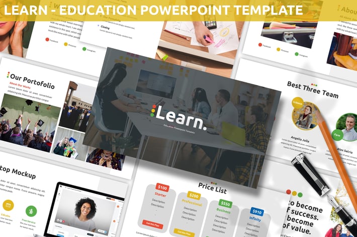 Learn - Education Powerpoint Template