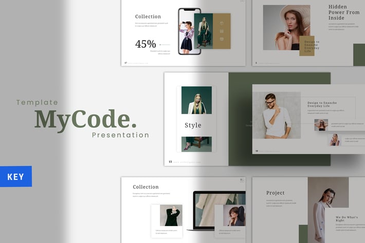 MyCode -  Fashion Keynote Template