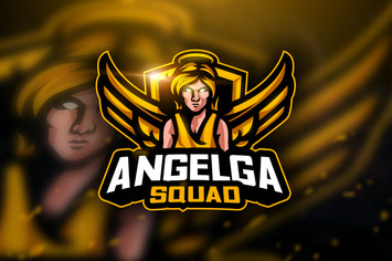 Angelga Squad- Mascot & Esport Logo