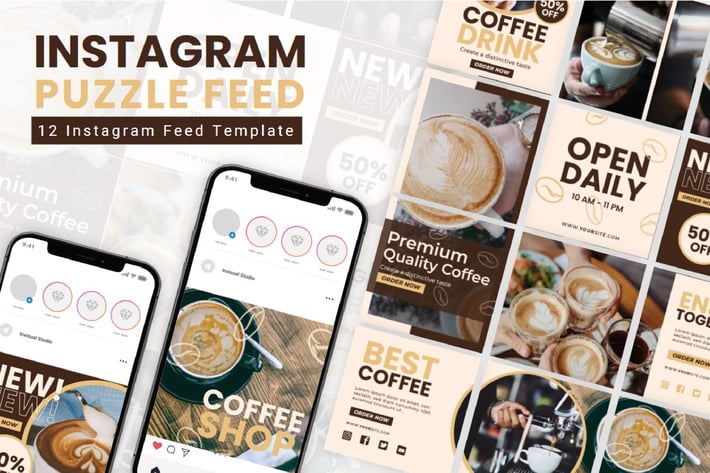 Instagram Puzzle - Coffee