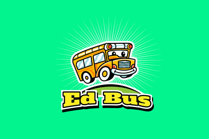 school bus - Mascot & Esport Logo