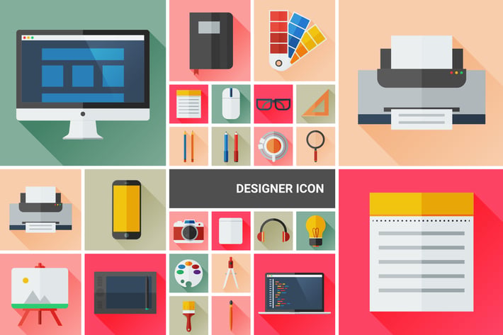 Designer Flat Icon