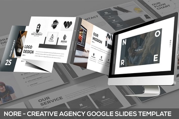 Nore - Design Agency Google Slides Template