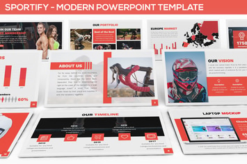 Sportify - Modern Powerpoint Template