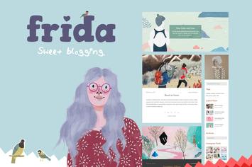 Frida - A Sweet & Classic Blog Theme