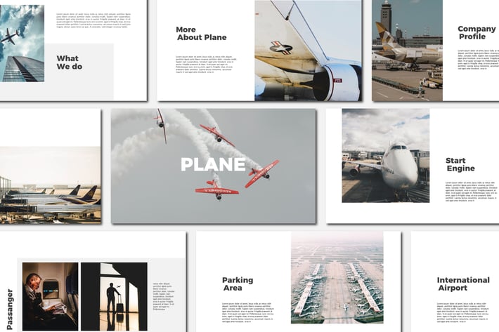 Plane - Keynote Templates