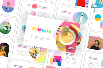 Polkasta - Creative Agency Keynote Template