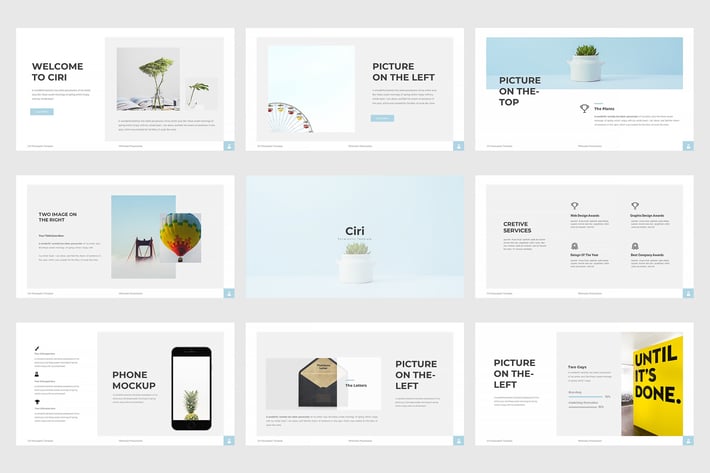 Ciri Keynote Template