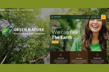 Green Nature - Environmental HTML Template