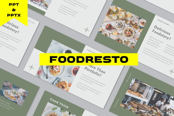FOODRESTO Bundle Presentation Template