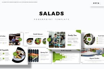 Salads - Powerpoint Template