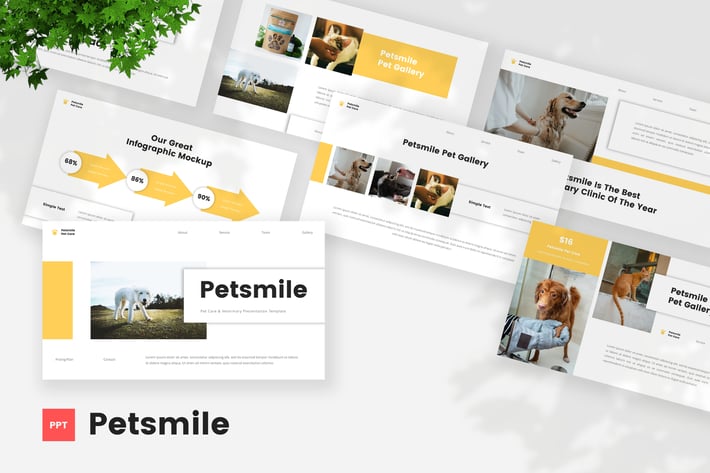 Pet Care & Vetenary PowerPoint Template