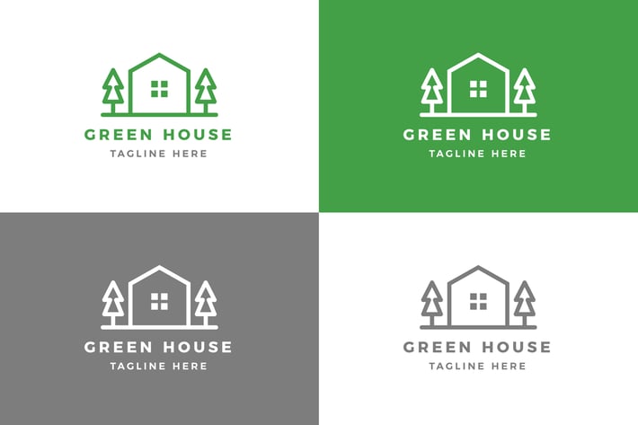 Green House - Logo Template