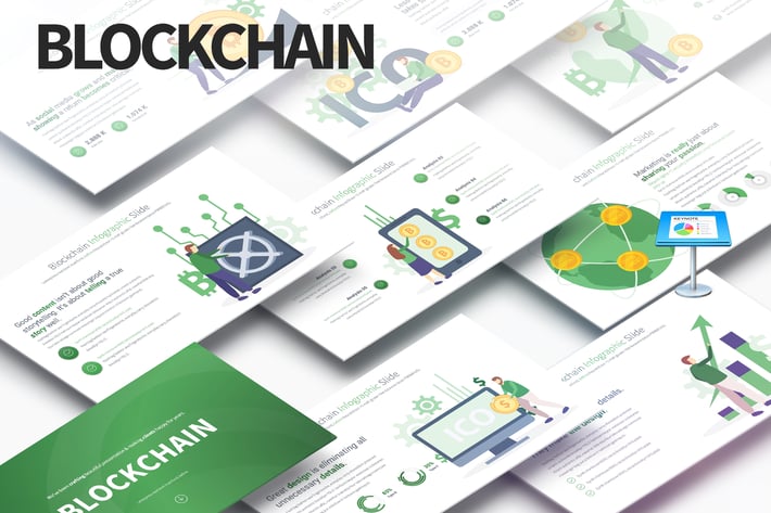 BLOCKCHAIN - Keynote Infographics Slides