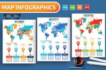 Maps Infographics