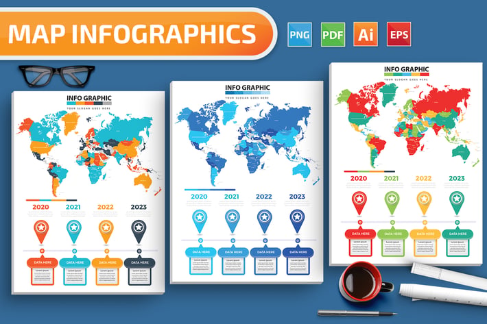 Maps Infographics