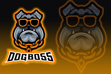 Dog Gangster Esport Logo Design