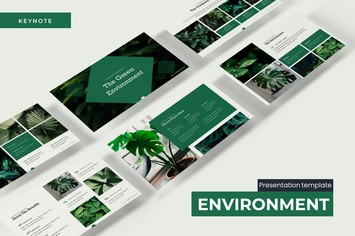 The Green Evnvironment - Keynote Template